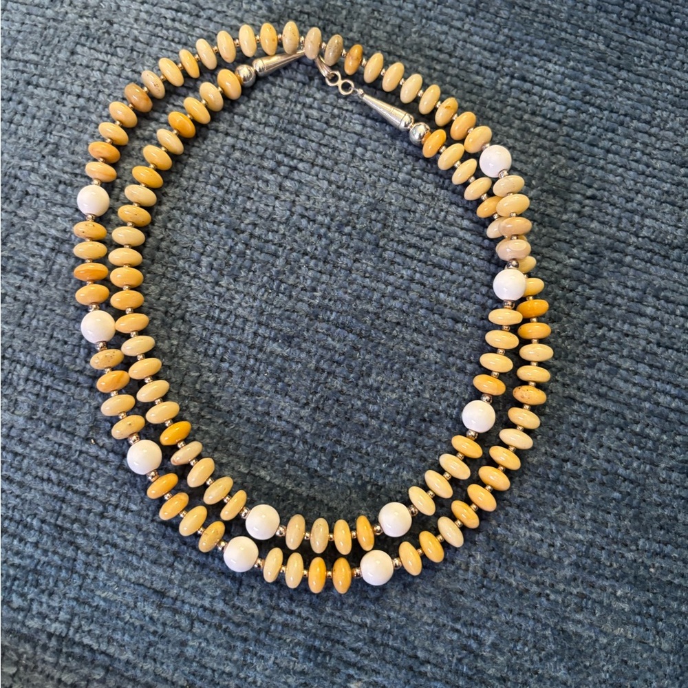 Yellow Jasper Necklace